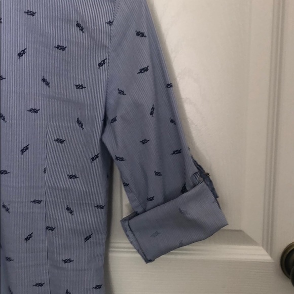 Zara Blue button down shirt - Picture 5 of 6